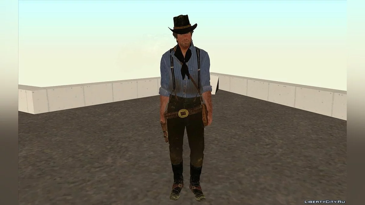 Arthur Morgan de Red Dead Redemption 2 / GTA San Andreas