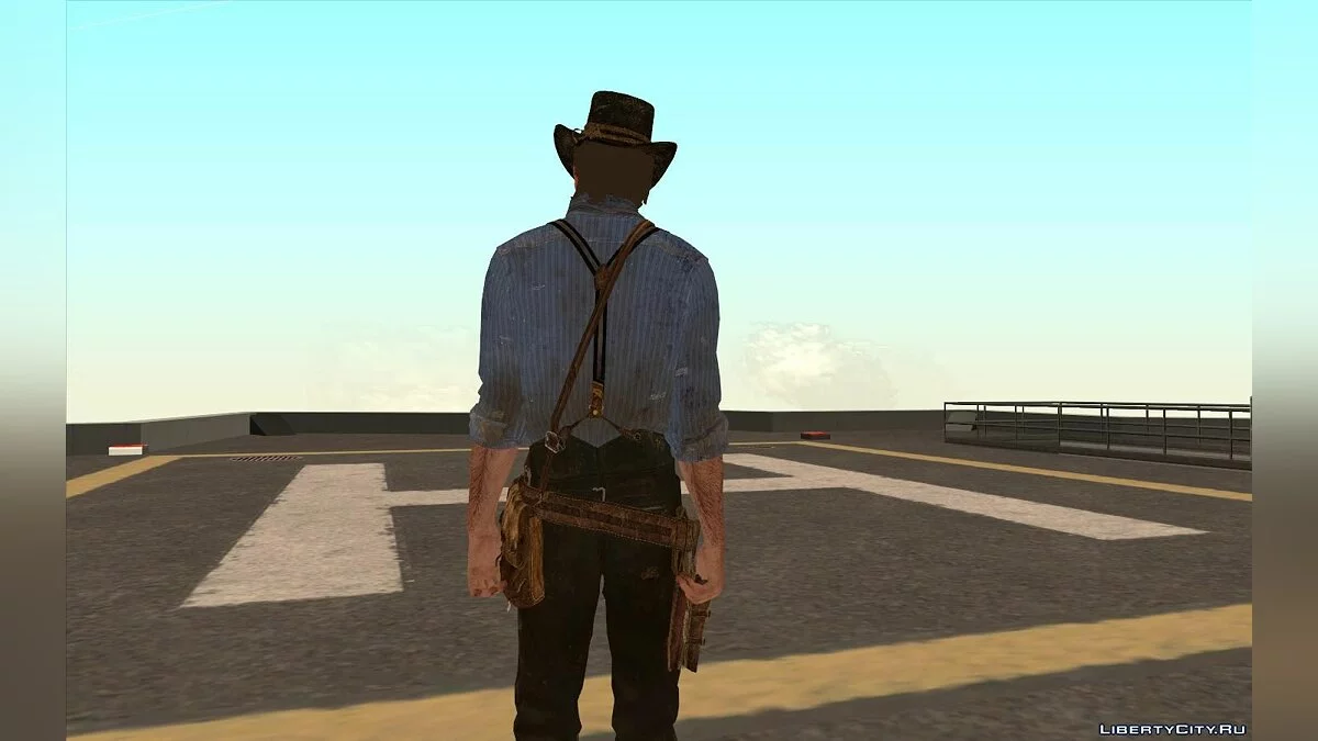 Arthur Morgan de Red Dead Redemption 2 / GTA San Andreas