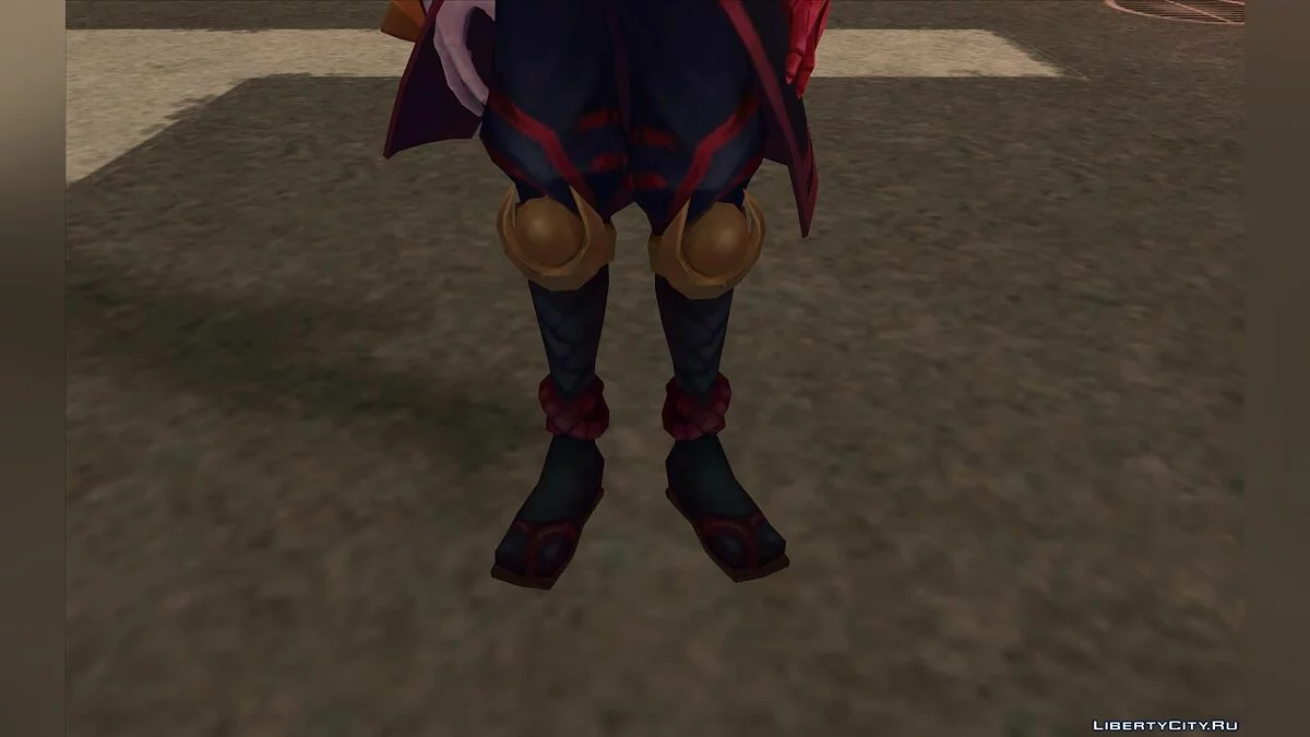 Blood Moon Master Yi de League of Legends / GTA San Andreas