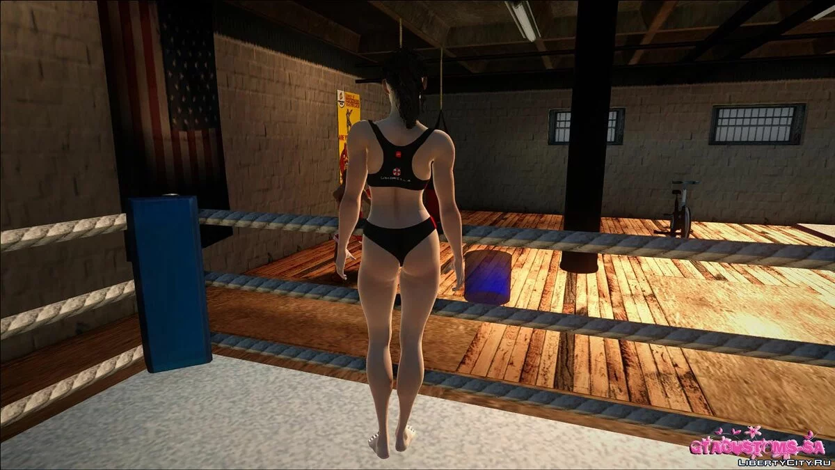 Luchadora Claire Redfield / GTA San Andreas