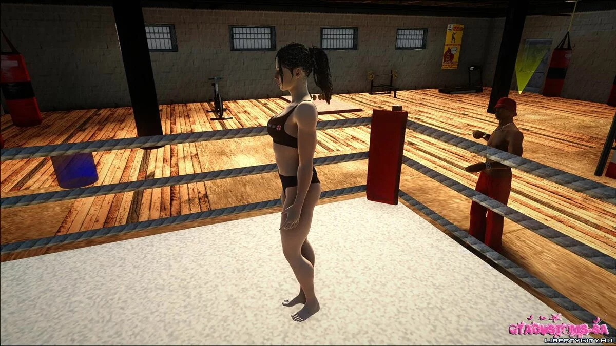 Luchadora Claire Redfield / GTA San Andreas