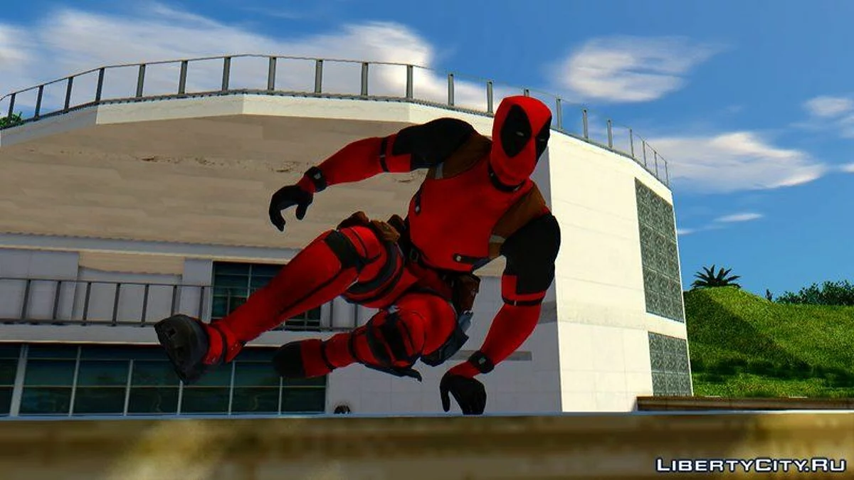 Deadpool de Fortnite / GTA San Andreas