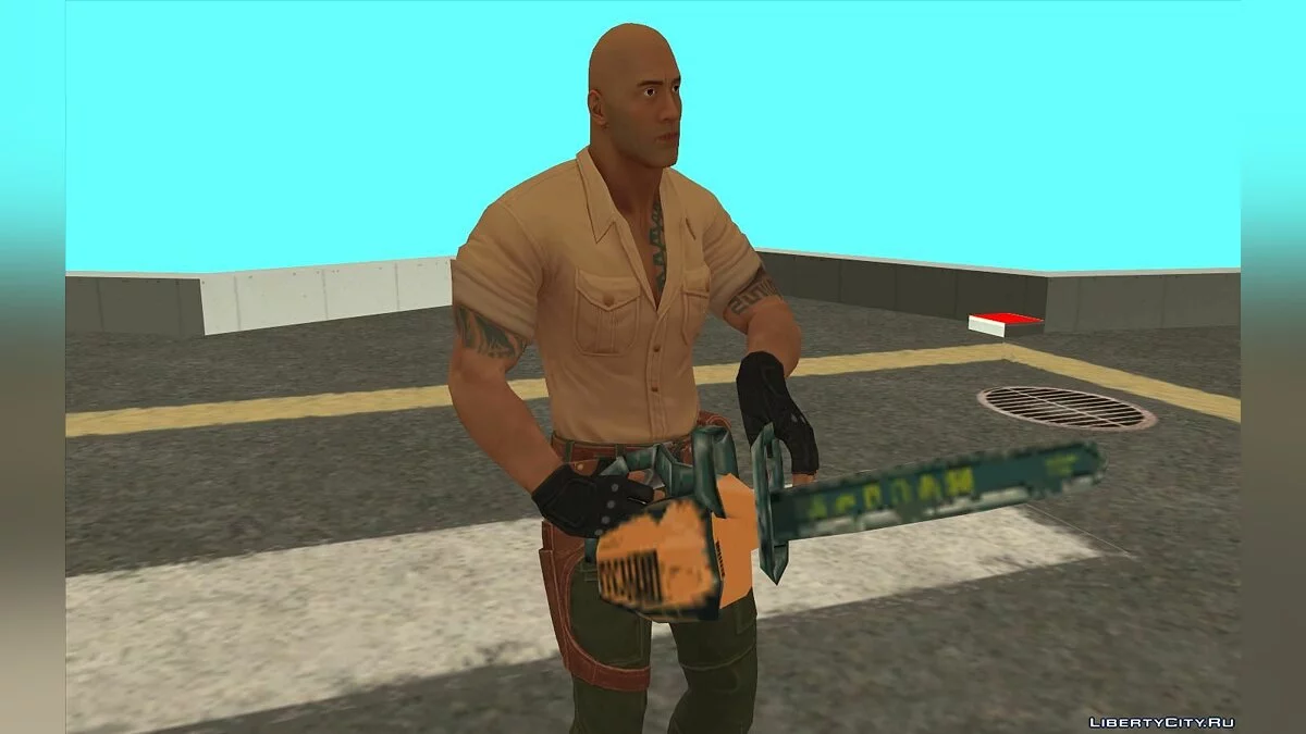 Dr. Smolder Bravestone from Jumanji / The Rock / GTA San Andreas