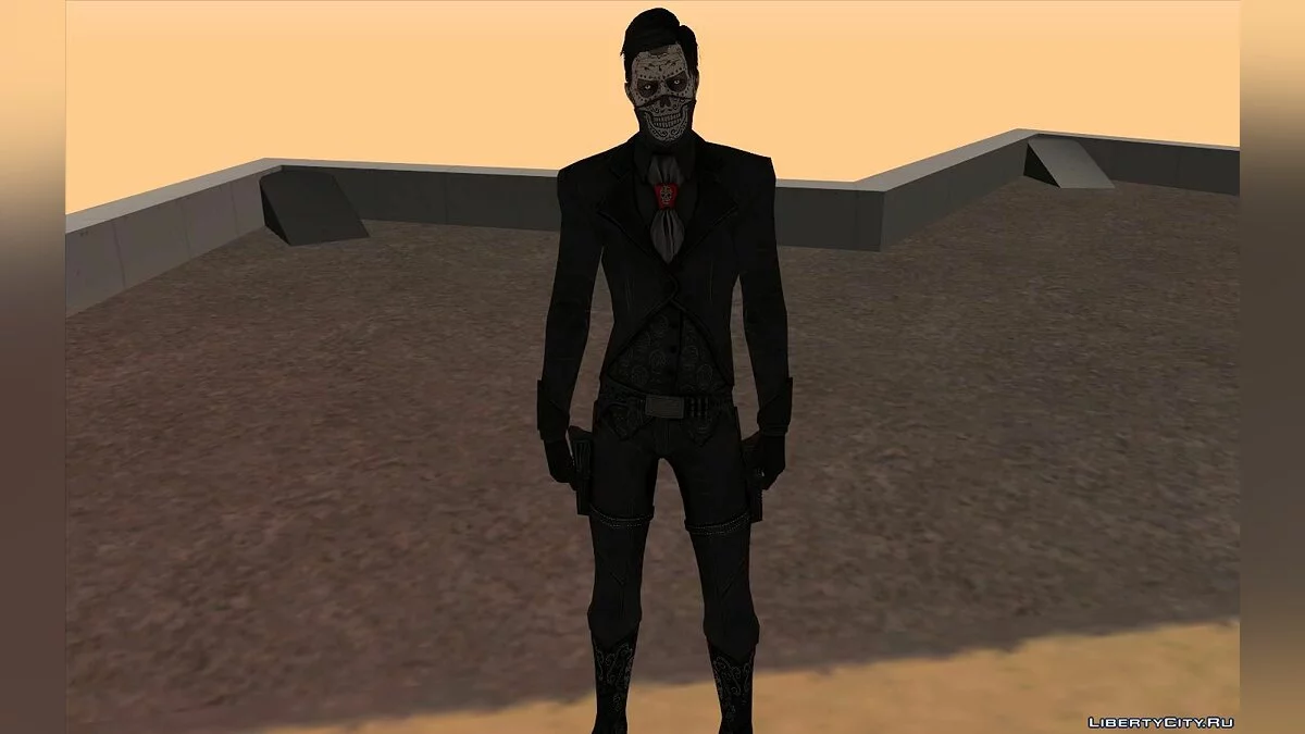 Erron Black do jogo Mortal Kombat X / GTA San Andreas