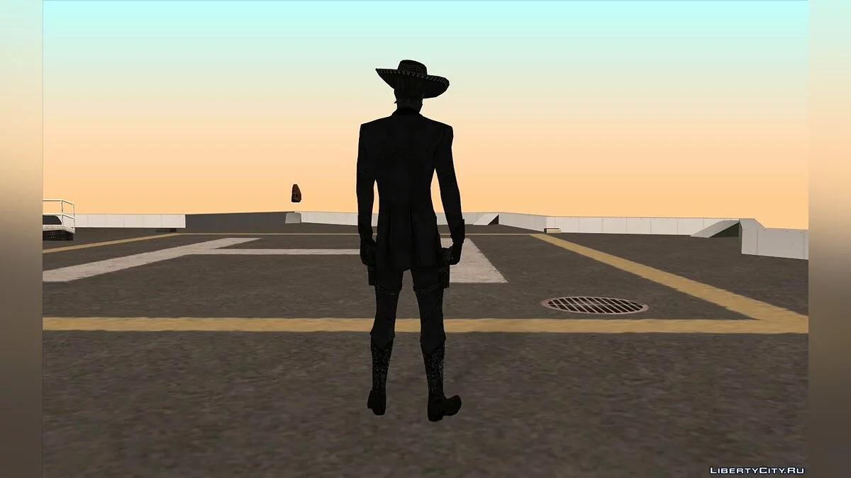 Erron Black do jogo Mortal Kombat X / GTA San Andreas