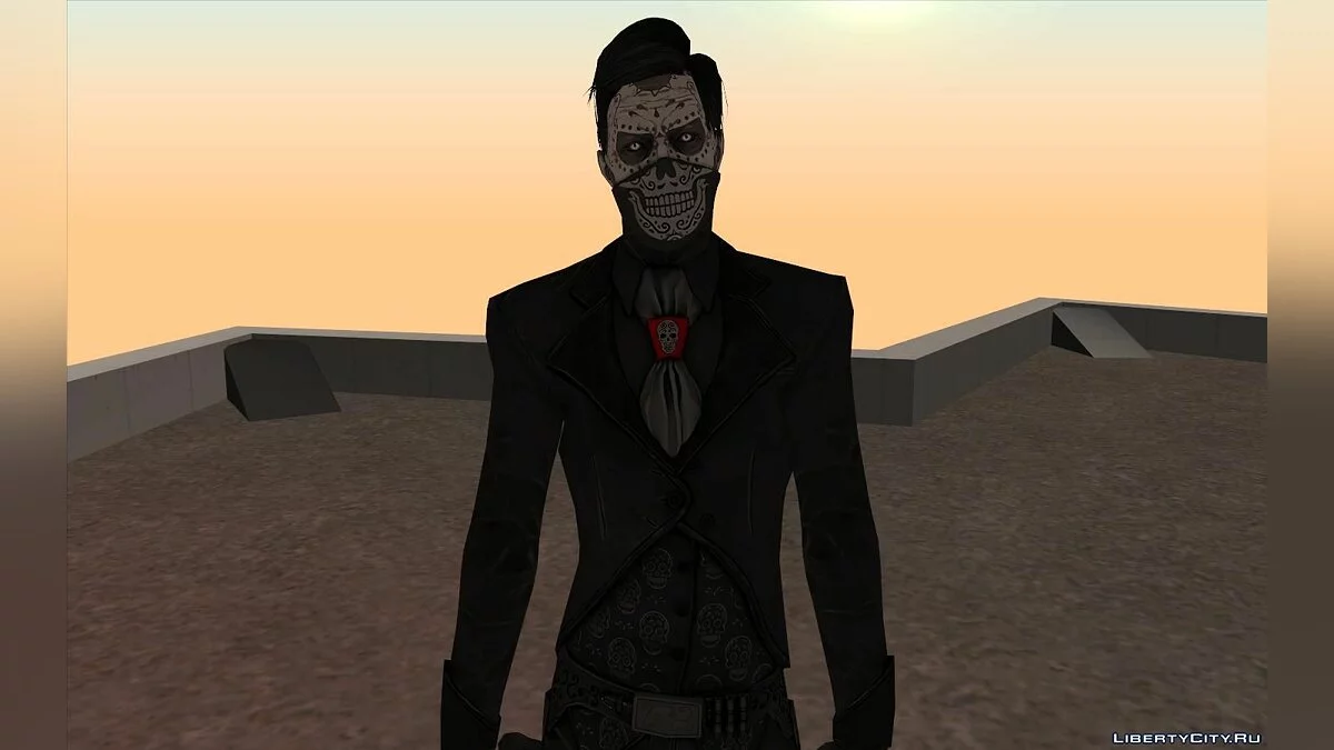 Erron Black do jogo Mortal Kombat X / GTA San Andreas