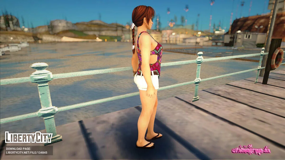 Kasumi in casual clothes v3 / GTA San Andreas
