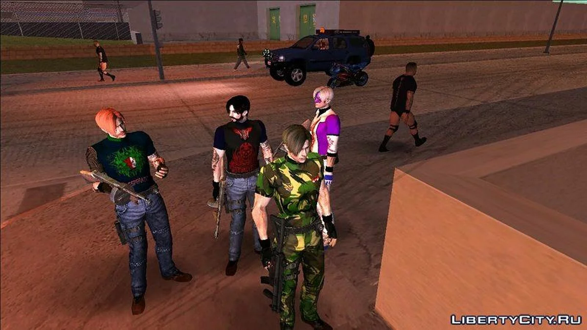 Leon in indonesischer Militäruniform / GTA San Andreas