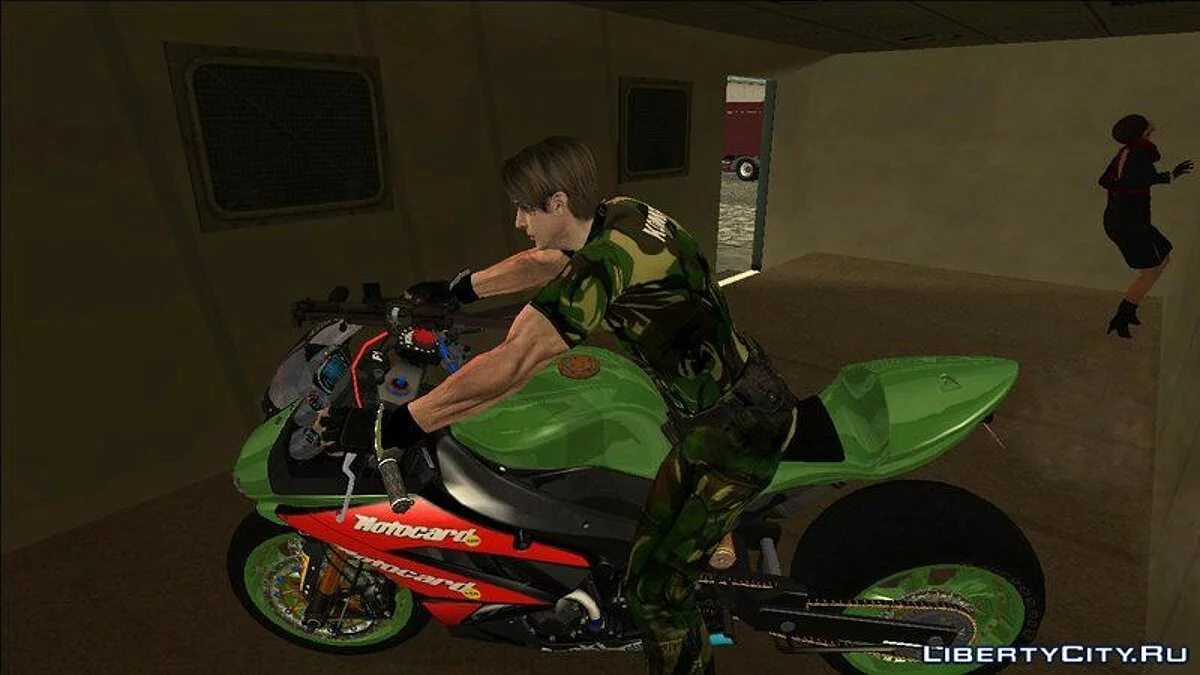 Leon in indonesischer Militäruniform / GTA San Andreas