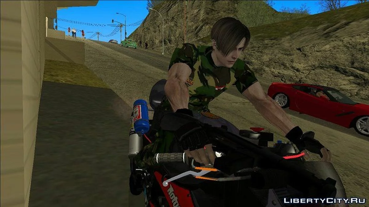 Leon in indonesischer Militäruniform / GTA San Andreas
