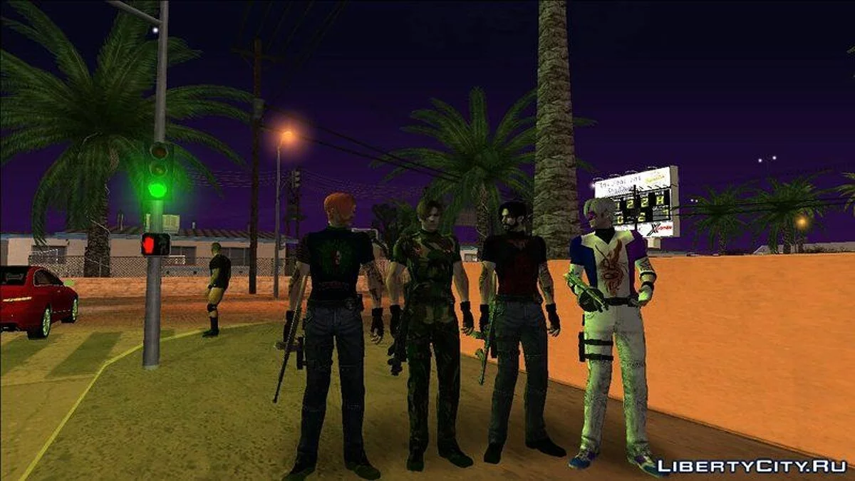Leon in indonesischer Militäruniform / GTA San Andreas