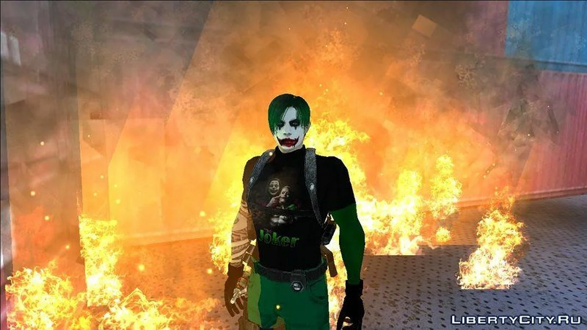 Leon als Joker / GTA San Andreas