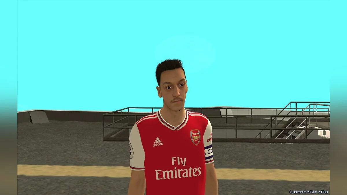 مسعود أوزيل من لعبة إي فوتبول PES 2020 / جي تي إيه سان أندرياس