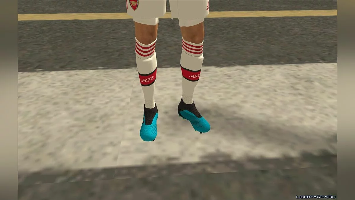 مسعود أوزيل من لعبة إي فوتبول PES 2020 / جي تي إيه سان أندرياس