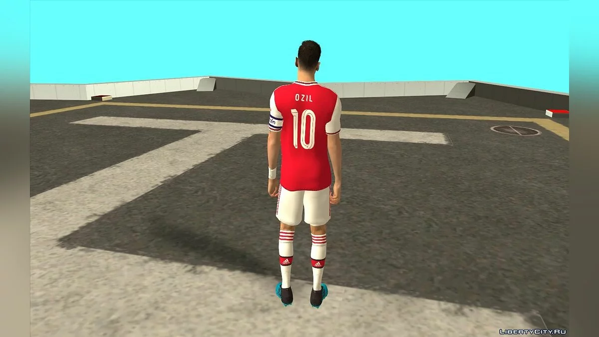 مسعود أوزيل من لعبة إي فوتبول PES 2020 / جي تي إيه سان أندرياس