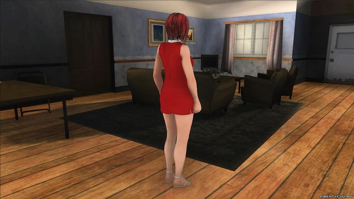 Mila in Casual Dress / GTA San Andreas