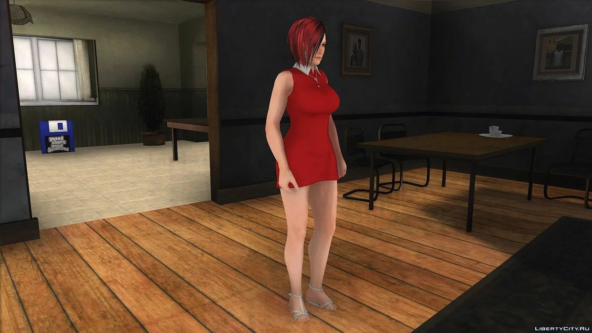 Mila in Casual Dress / GTA San Andreas