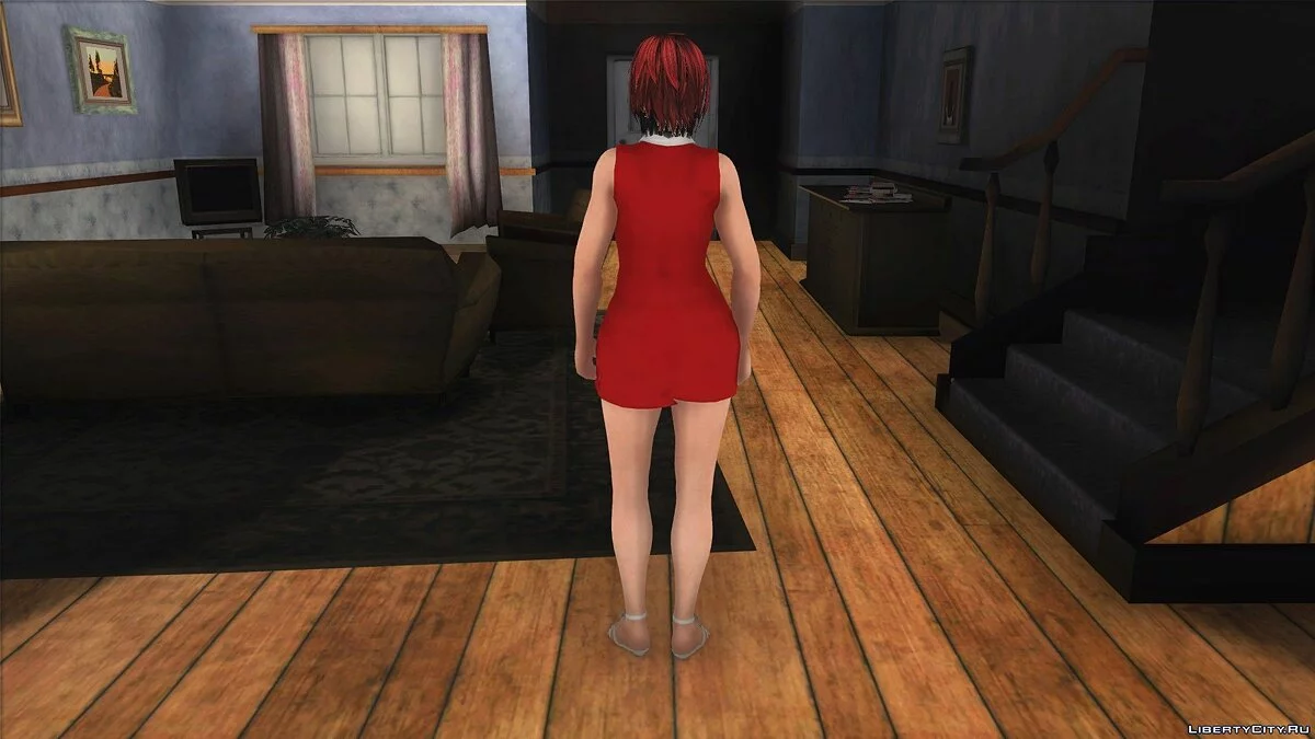 Mila in Casual Dress / GTA San Andreas