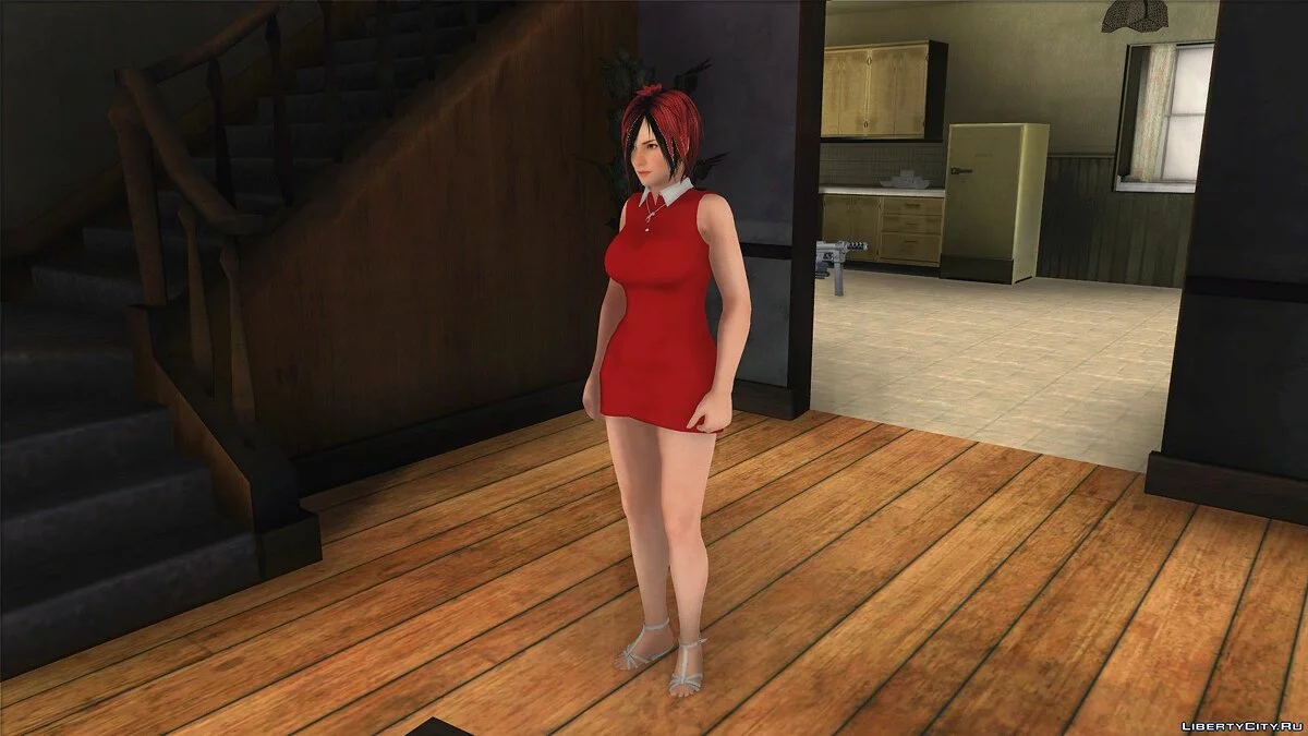 Mila in Casual Dress / GTA San Andreas
