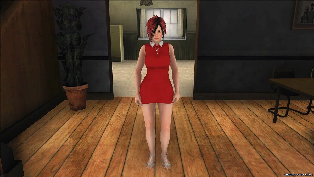 Mila in Casual Dress / GTA San Andreas