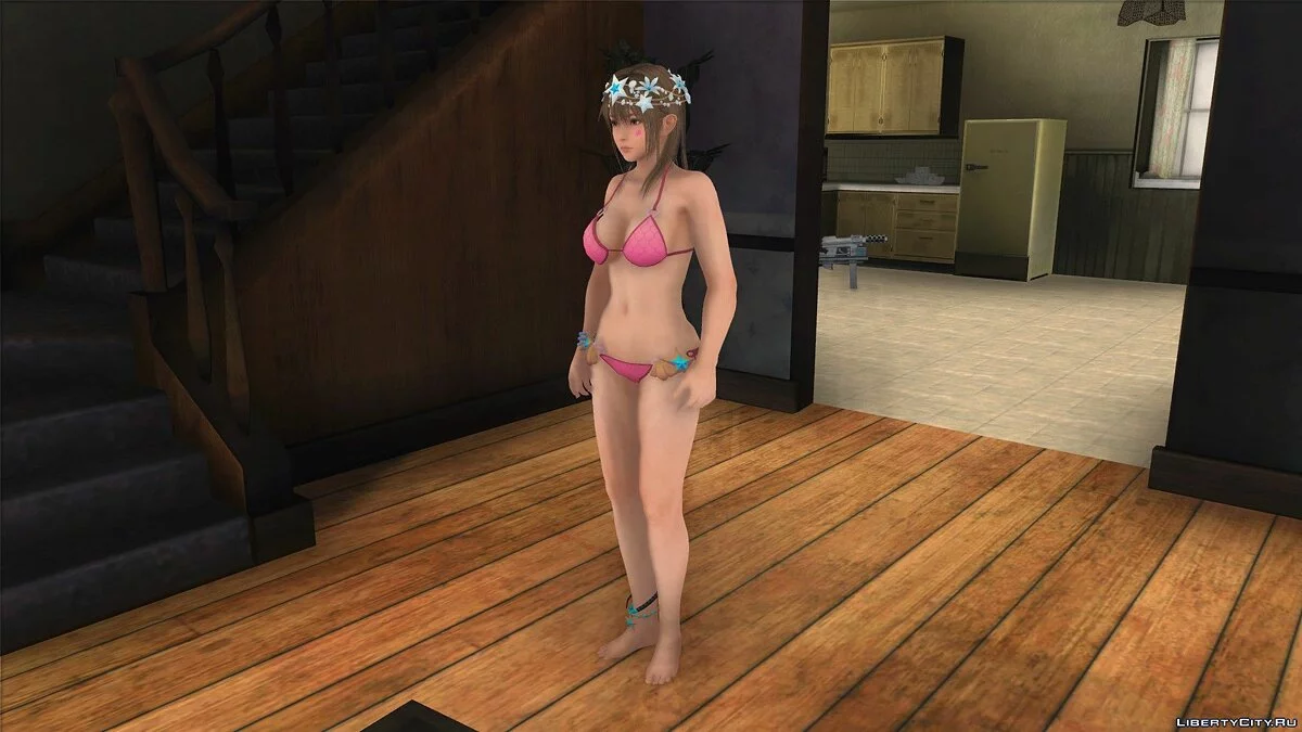 Misaki in Bikini / GTA San Andreas