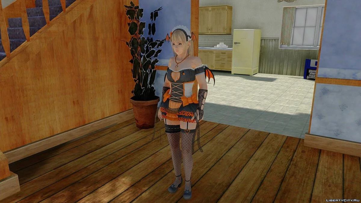 Мері Роуз у костюмі для Хелловіна / GTA San Andreas