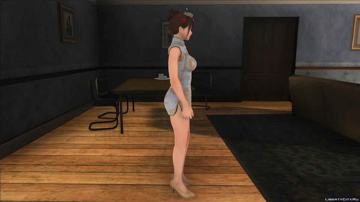 Naotora Li en robe qipao / GTA San Andreas