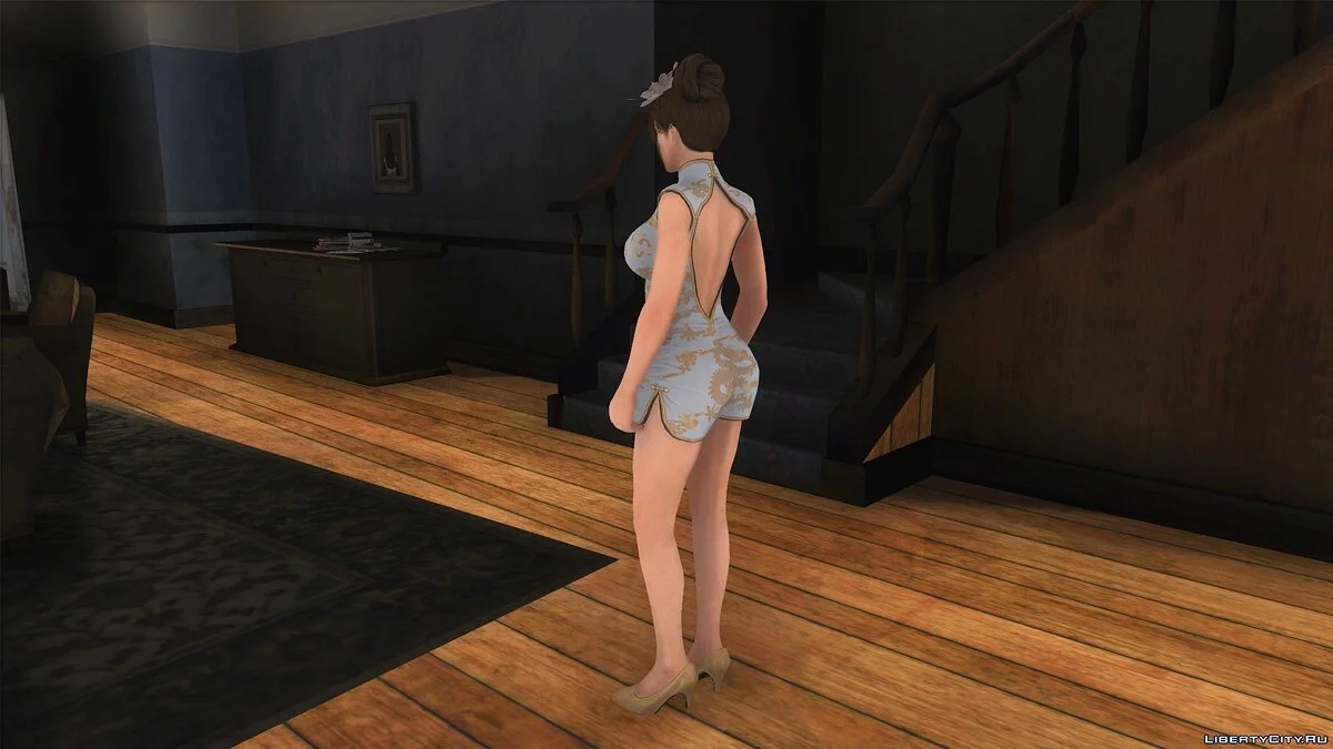 Naotora Li en robe qipao / GTA San Andreas