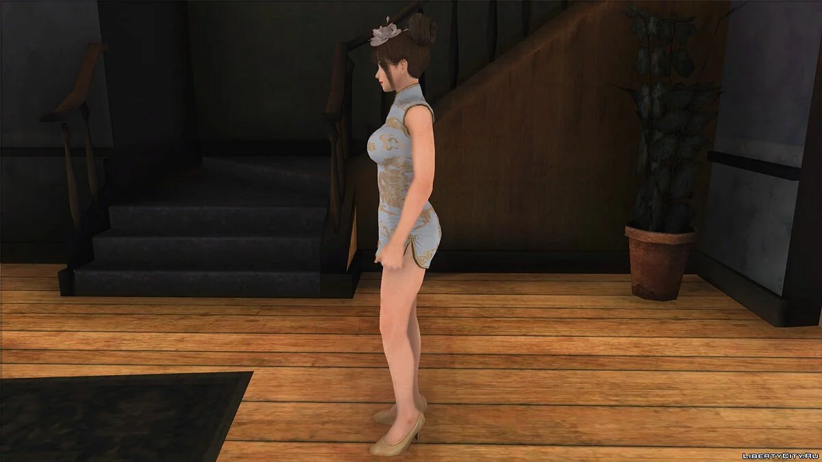 Naotora Li en robe qipao / GTA San Andreas