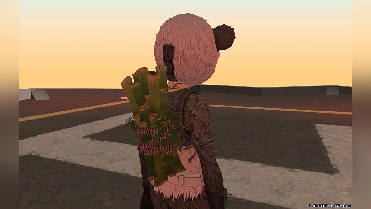 Panda du jeu Fortnite / GTA San Andreas