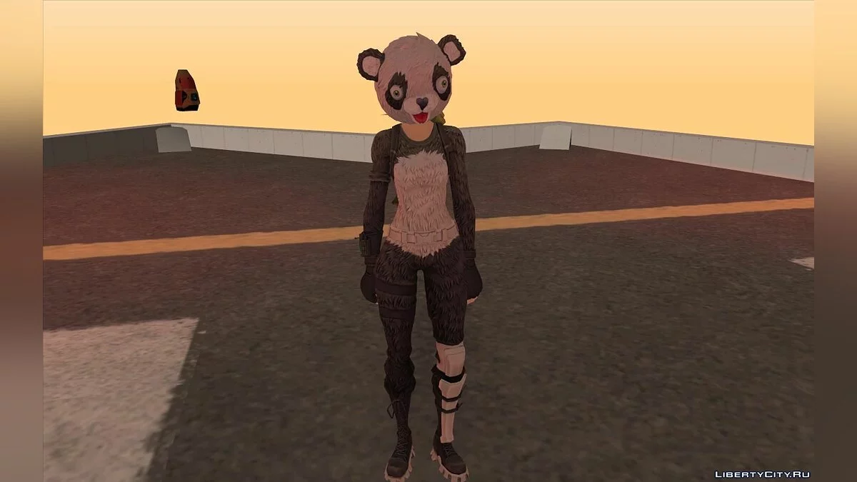 Panda du jeu Fortnite / GTA San Andreas