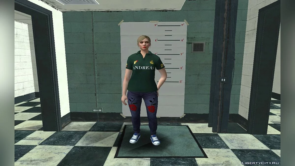 Random Blonde Female Skin from GTA Online #1 / GTA San Andreas