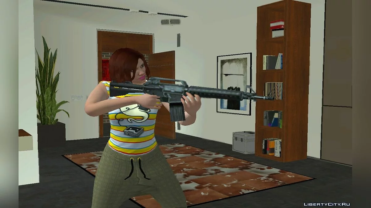 Skin Aleatório Feminino de GTA Online #4 / GTA San Andreas