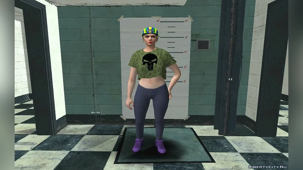 Skin aleatório de garota do GTA Online / GTA San Andreas