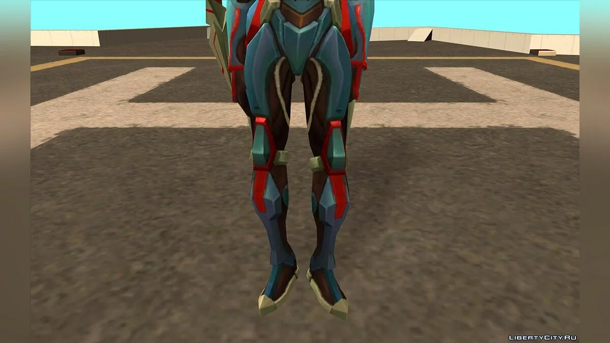 Saber from Mobile Legends: Bang Bang / GTA San Andreas
