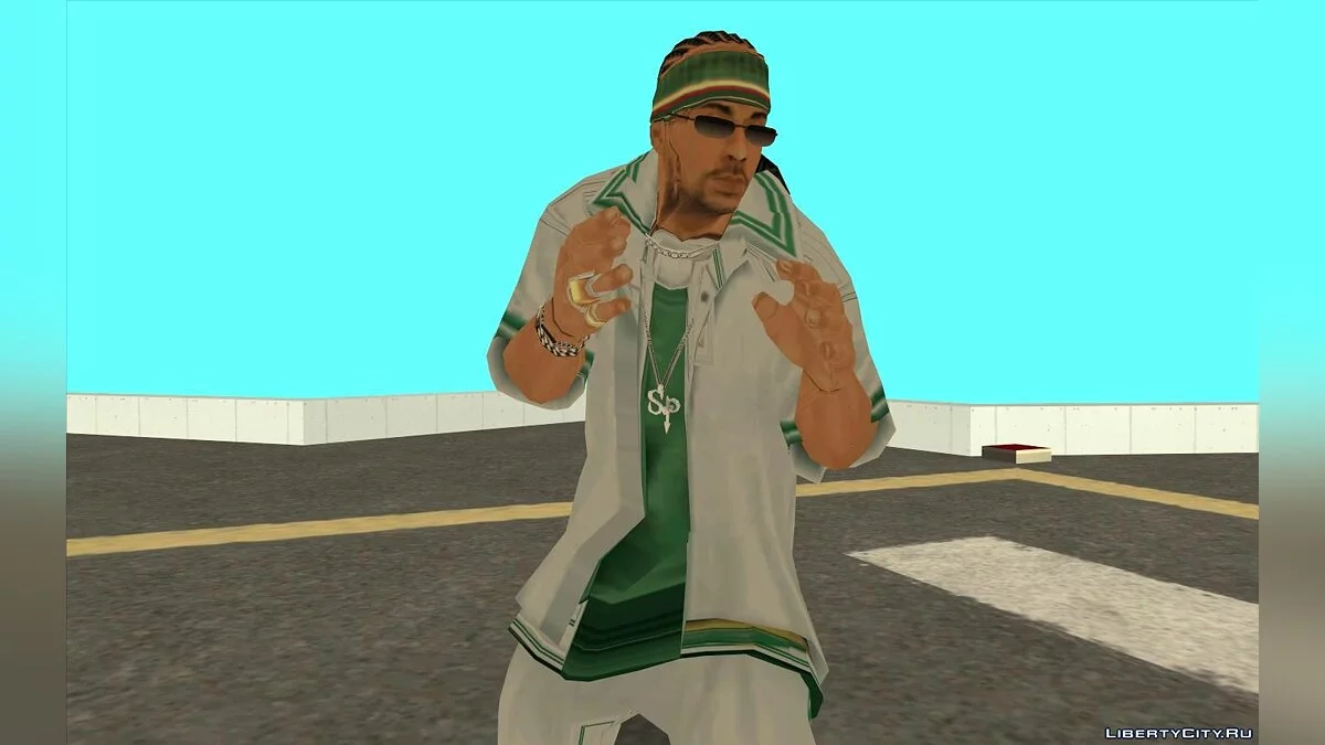Sean Paul dari permainan Def Jam Fight For NY / GTA San Andreas