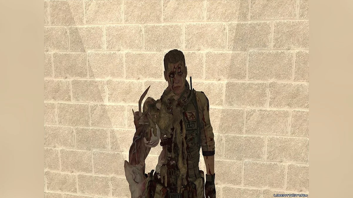 Skin de Piers Nivans (Javo) de Resident Evil 6 / GTA San Andreas
