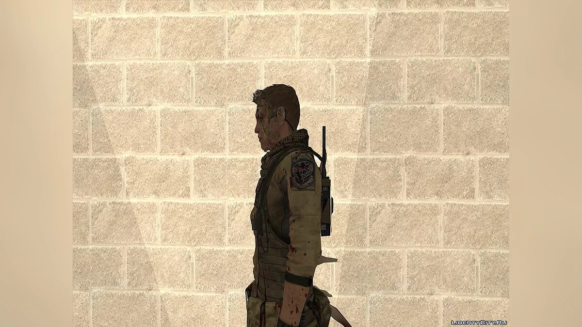 Skin de Piers Nivans (Javo) de Resident Evil 6 / GTA San Andreas