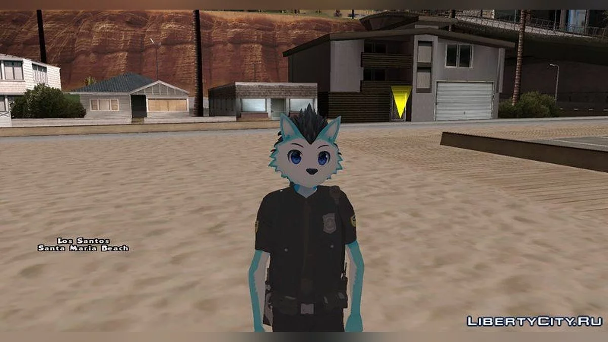 Skin Polisi - Furry / GTA San Andreas