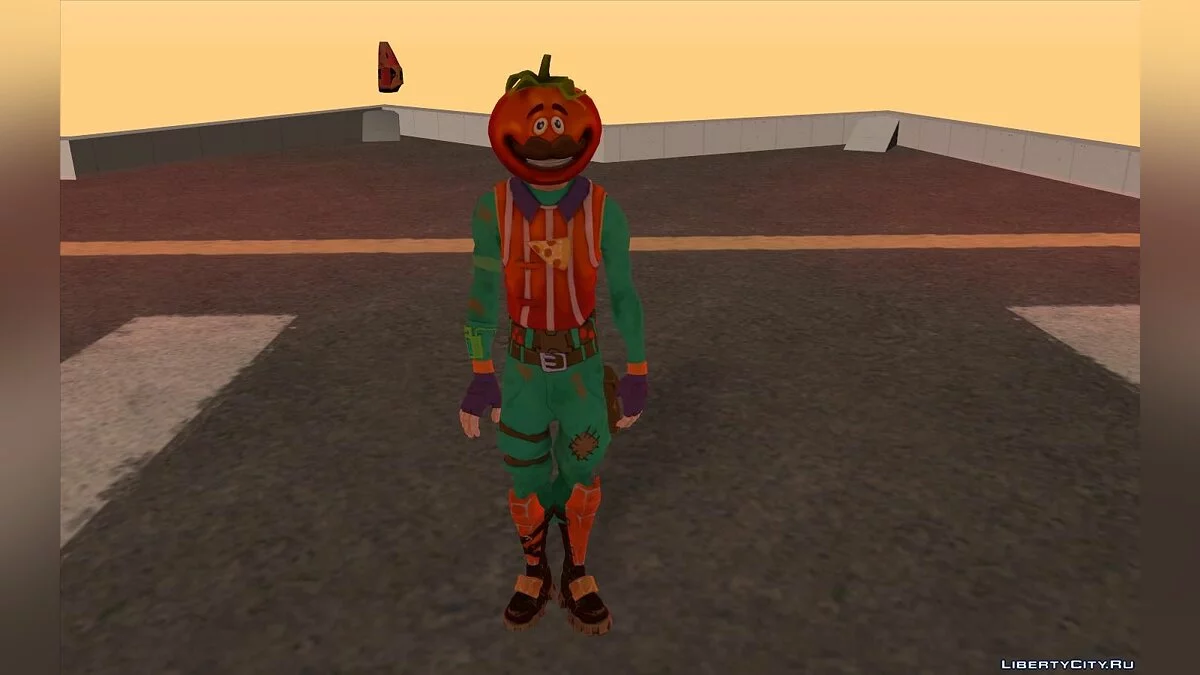 TomatoHead з гри Фортнайт / GTA San Andreas
