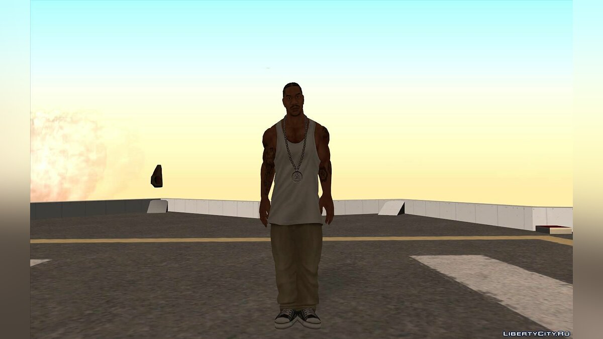 Download Xzibit from Def Jam Fight For NY for GTA San Andreas