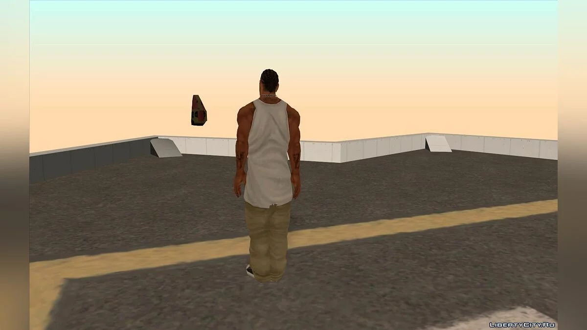 Xzibit dari permainan Def Jam Fight For NY / GTA San Andreas