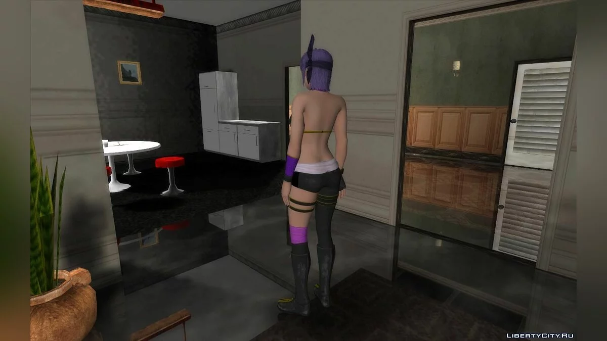 Аяне з гри Dead or Alive 6 / GTA San Andreas
