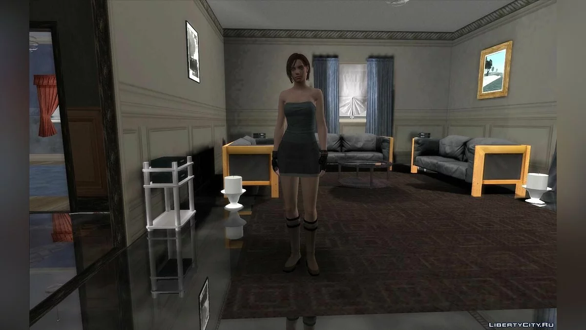 Jill Valentine from Resident Evil 3 / GTA San Andreas