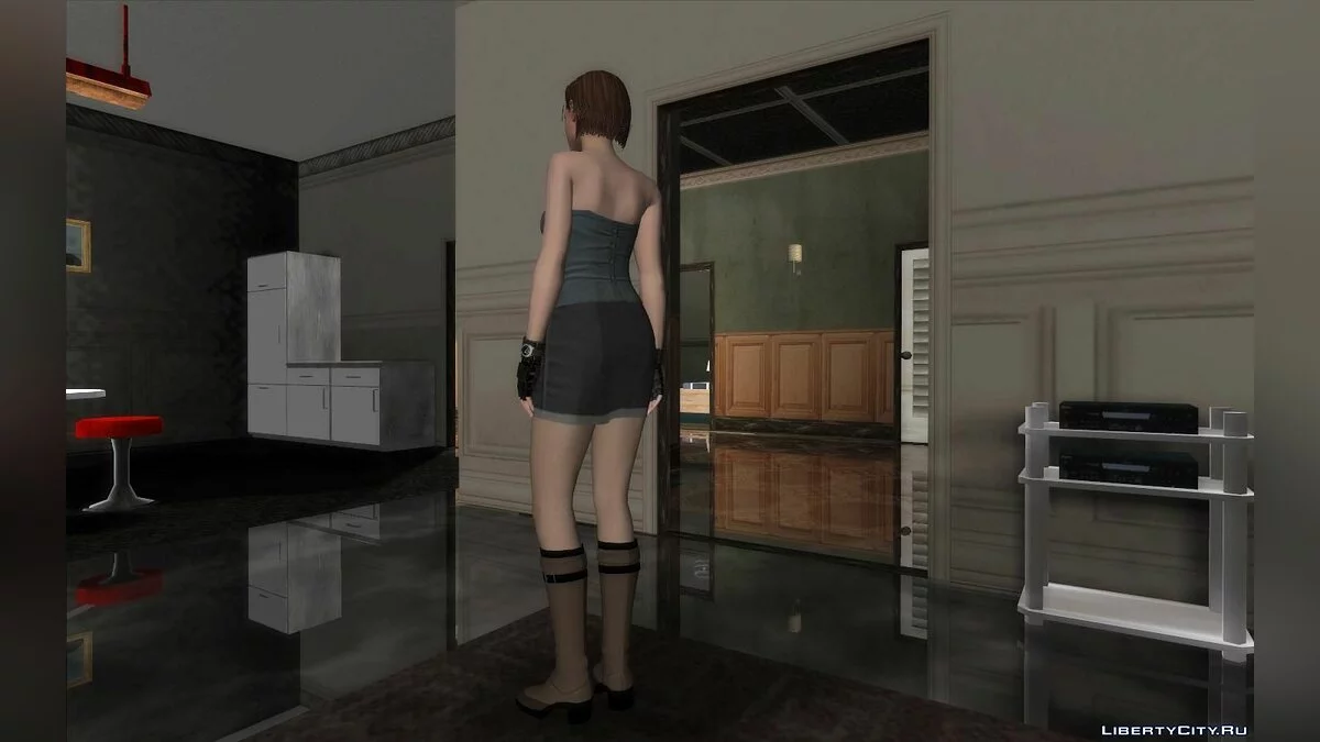 Jill Valentine from Resident Evil 3 / GTA San Andreas