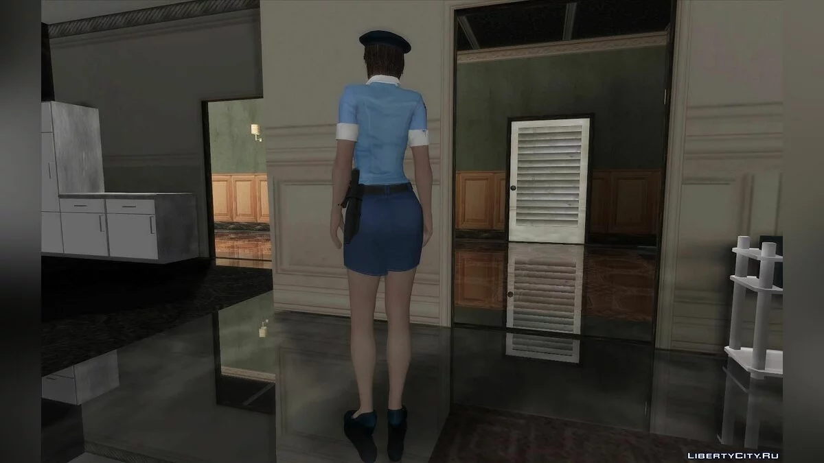 Jill Valentine (Polizistin) aus dem Spiel Resident Evil 3 / GTA San Andreas