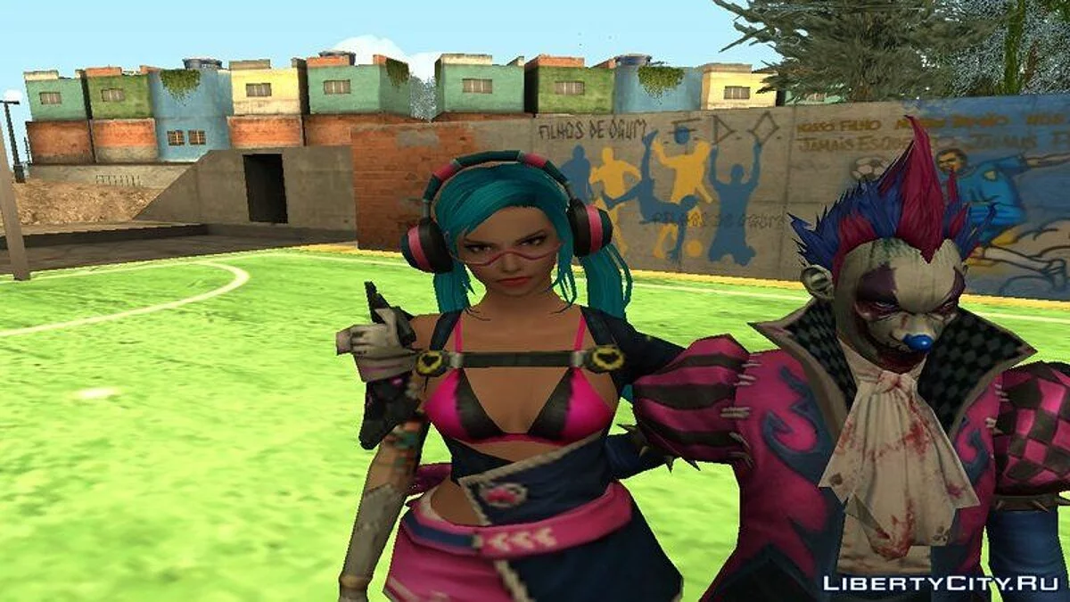 Feminina de Free Fire / GTA San Andreas