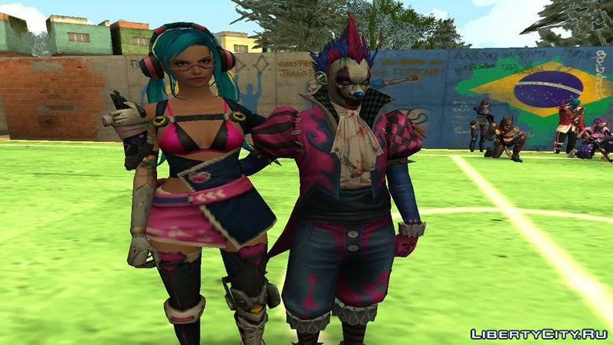 Feminina de Free Fire / GTA San Andreas