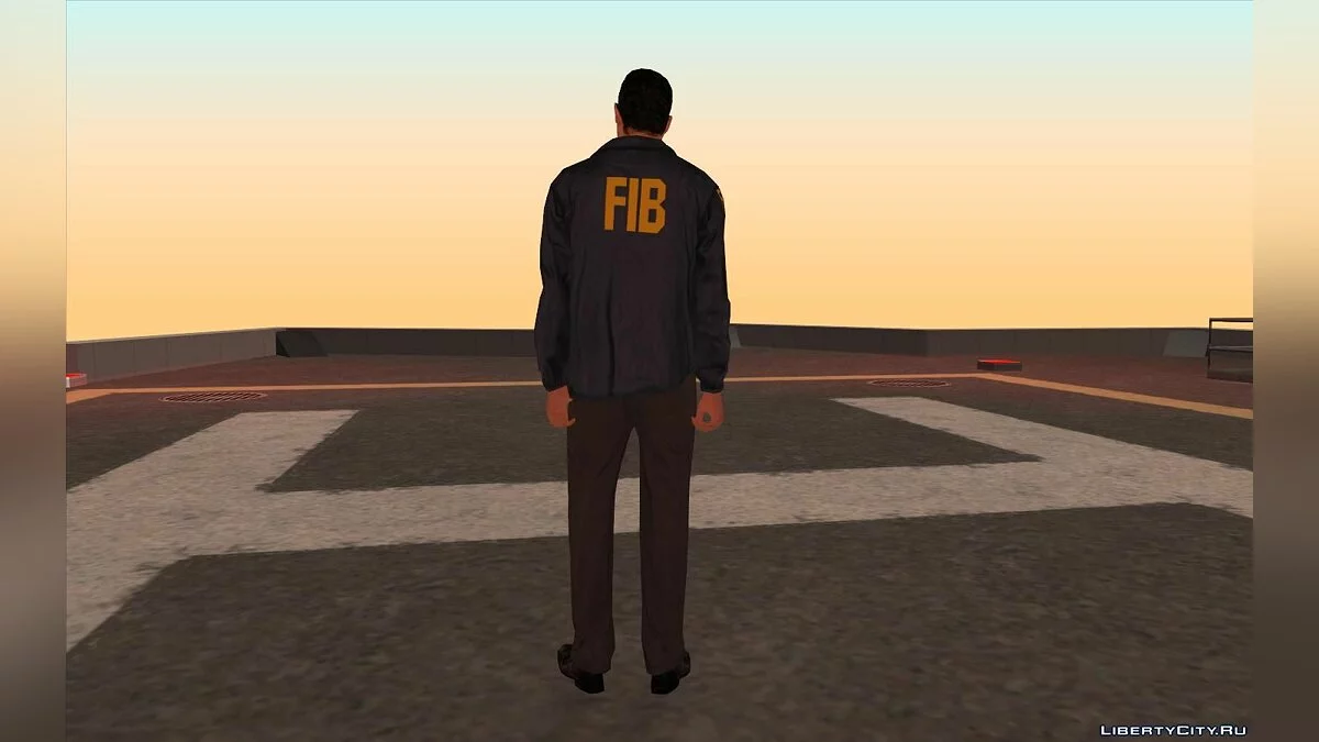 FIB Agent from GTA 5 / GTA San Andreas