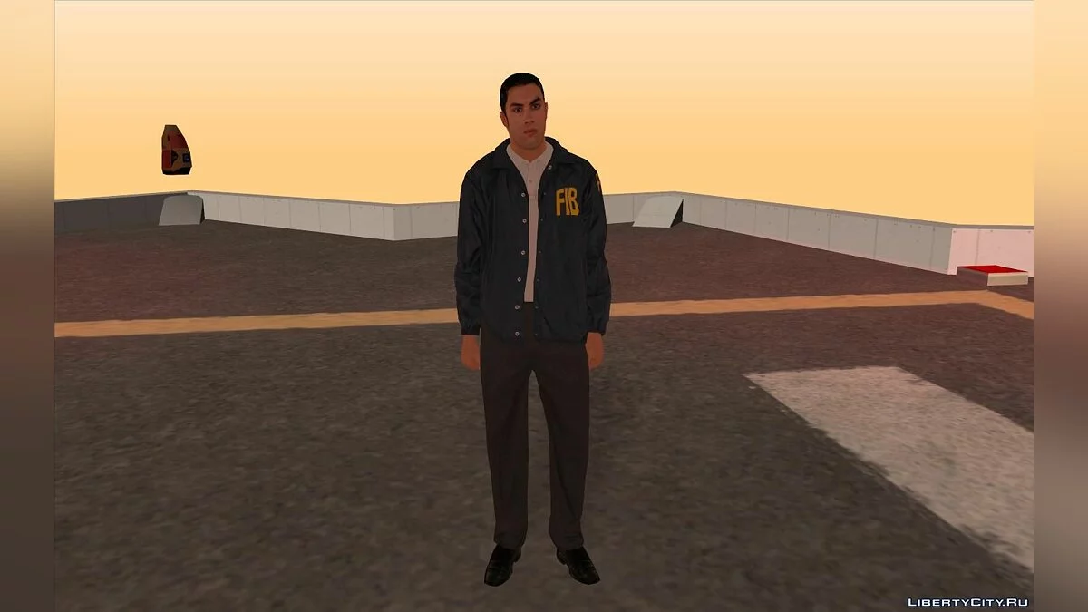 FIB Agent from GTA 5 / GTA San Andreas